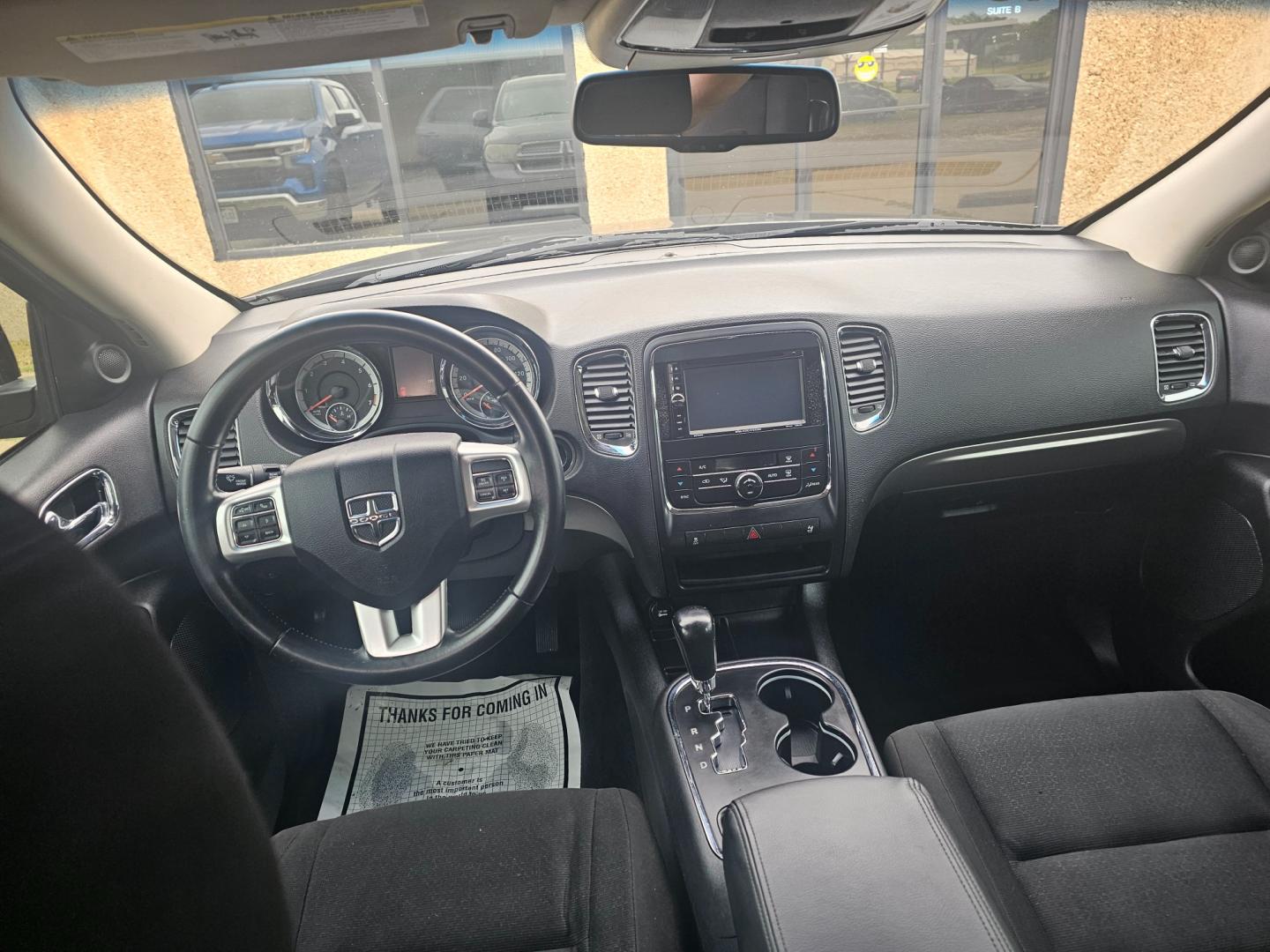 2013 GRAY Dodge Durango SXT RWD (1C4RDHAG2DC) with an 3.6L V6 DOHC 24V engine, 5-Speed Automatic transmission, located at 533 S Seven Points BLVD, Seven Points, TX, 75143, (430) 255-4030, 32.313999, -96.209351 - Photo#4